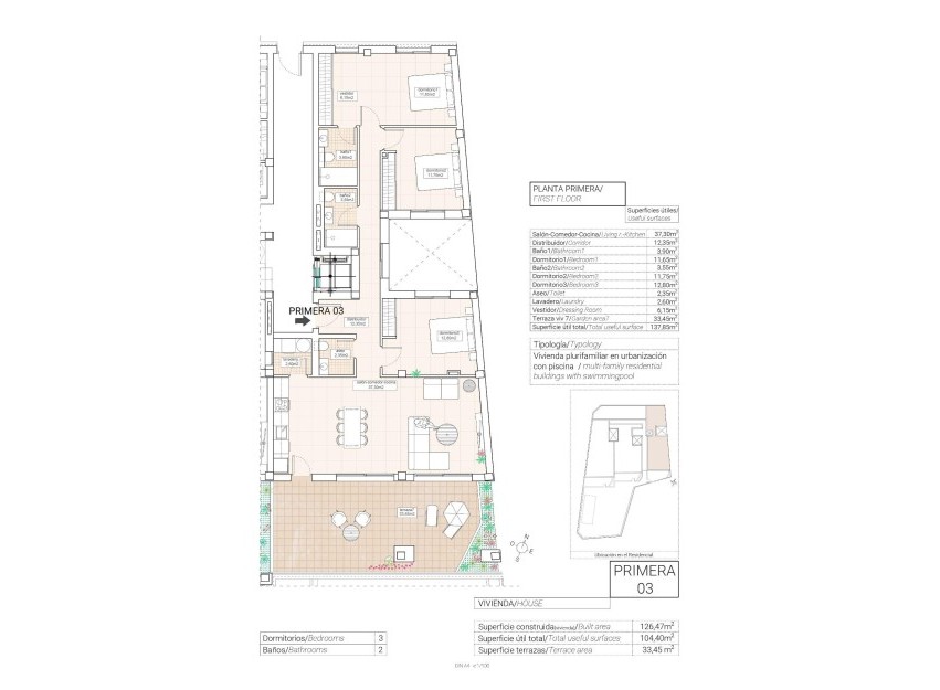 Nouvelle construction - Apartment - Hondón de las Nieves - Pueblo