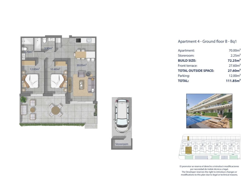Nouvelle construction - Apartment - Los Alcázares - Los Narejos