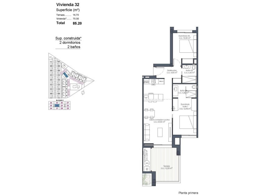Nouvelle construction - Apartment - Los Alcázares - Serena Golf