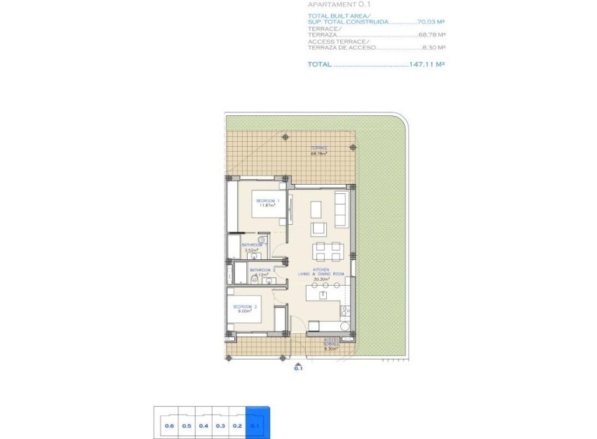 Nouvelle construction - Apartment - Los Alcázares - Serena Golf