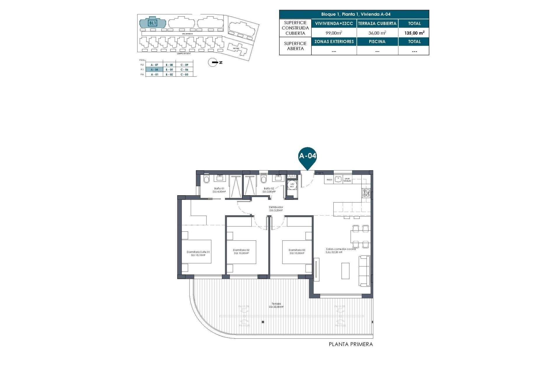 Nouvelle construction - Apartment - Los Alcázares - Serena Golf