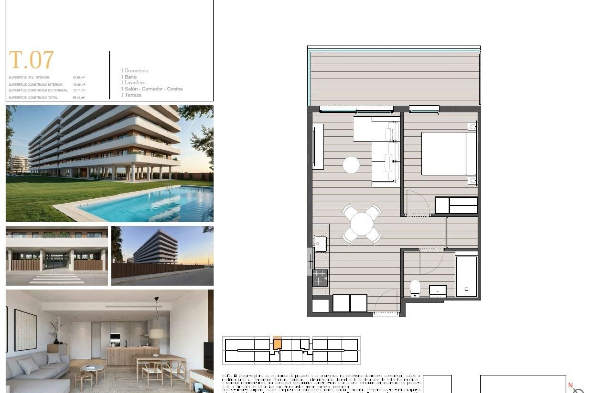 Nouvelle construction - Apartment - Moncofa - Playa de Moncofa