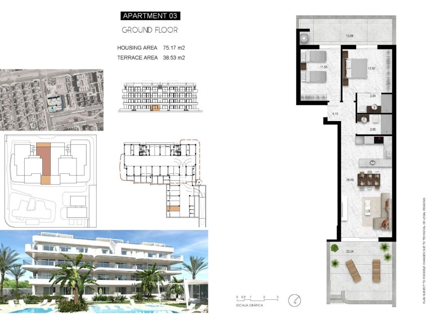 Nouvelle construction - Apartment - Orihuela Costa - Lomas de Cabo Roig