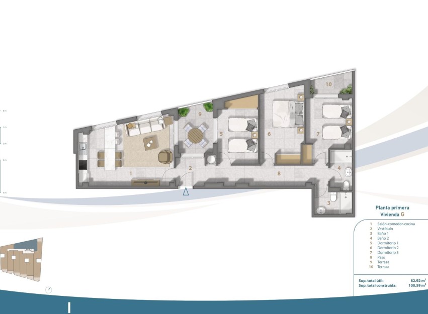 Nouvelle construction - Apartment - San Pedro del Pinatar - Playa Villananitos