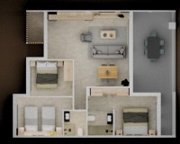 Nouvelle construction - Attique - Pilar de la Horadada - Playa de las Higuericas