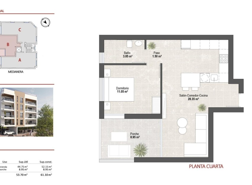 Nouvelle construction - Attique - San Pedro del Pinatar - Lo Pagan