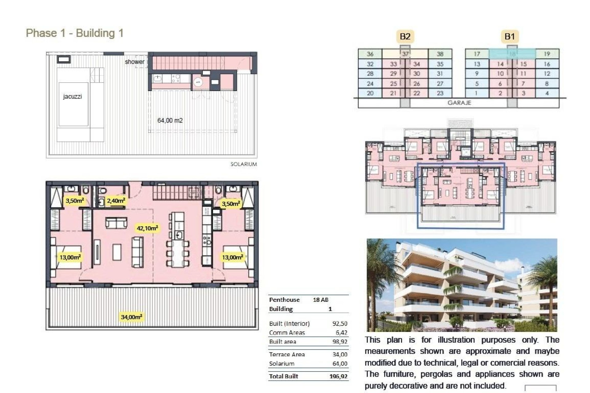 Nouvelle construction - Attique - Torre Pacheco - Santa Rosalia Lake and Life Resort