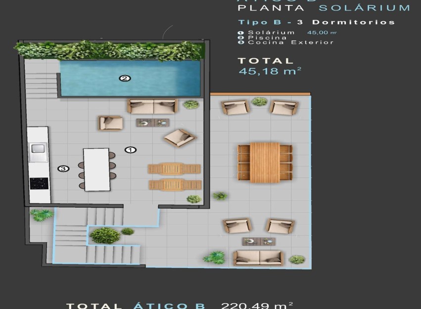 Nouvelle construction - Attique - Torrevieja - Centro
