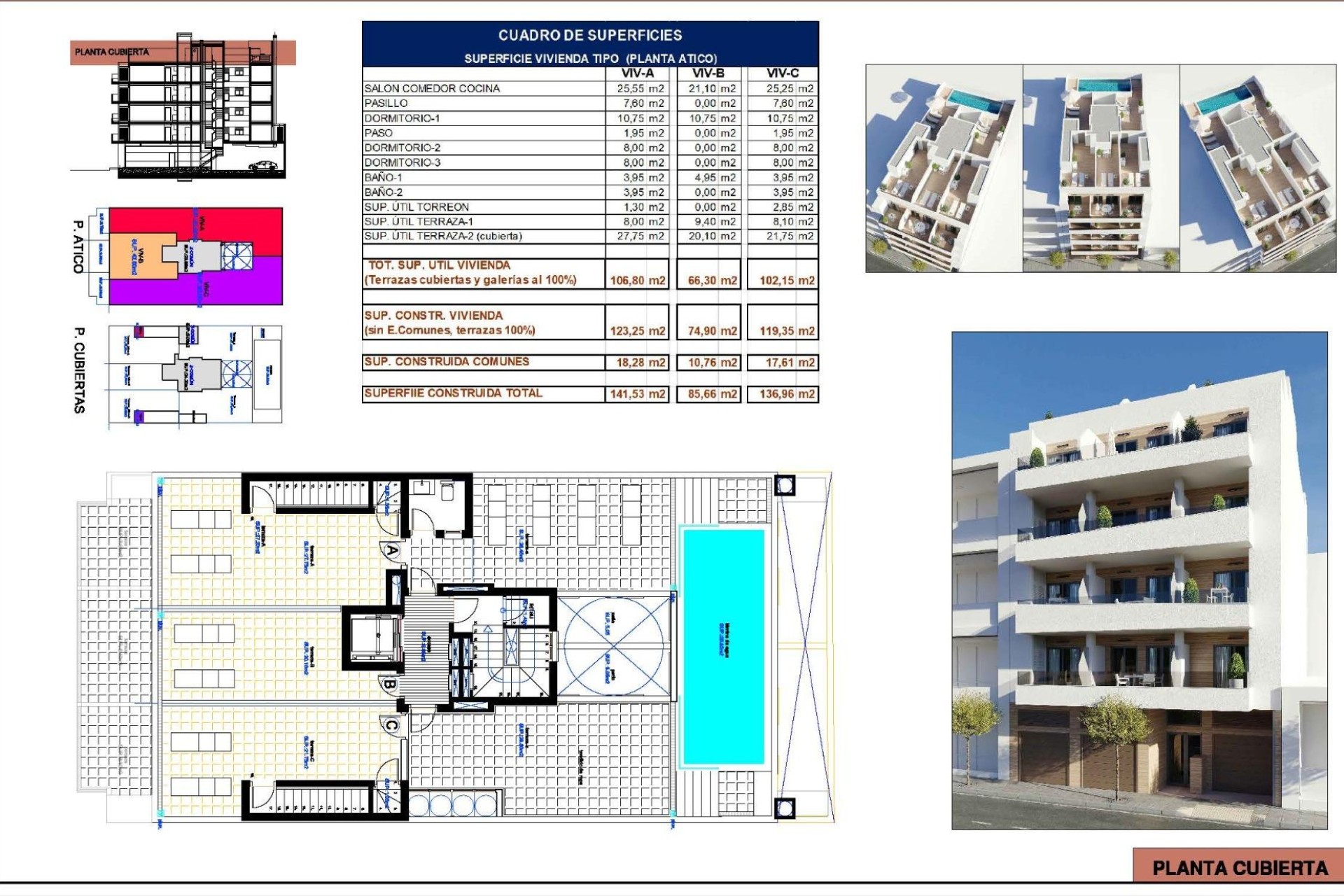 Nouvelle construction - Attique - Torrevieja - Centro