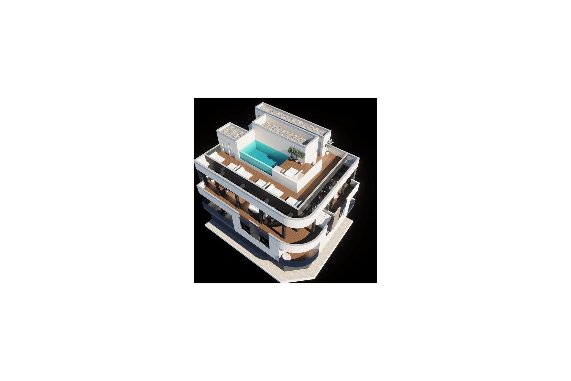 Nouvelle construction - Attique - Torrevieja - Centro