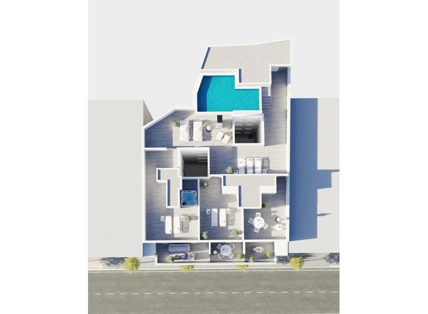 Nouvelle construction - Attique - Torrevieja - Centro