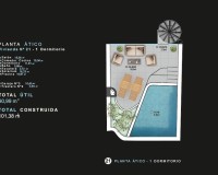 Nouvelle construction - Attique - Torrevieja - Centro