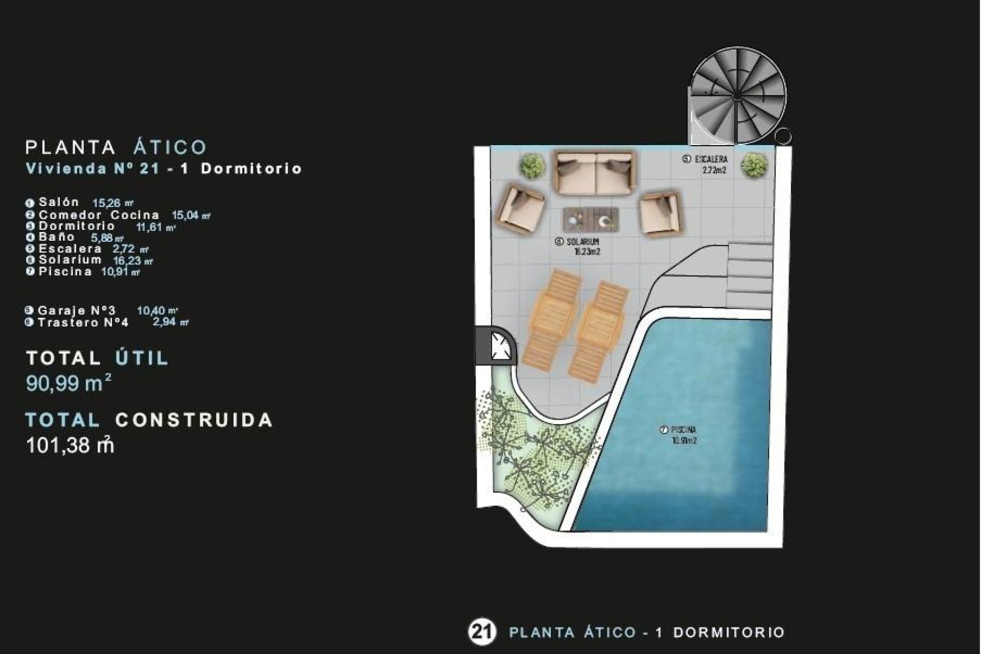 Nouvelle construction - Attique - Torrevieja - Centro
