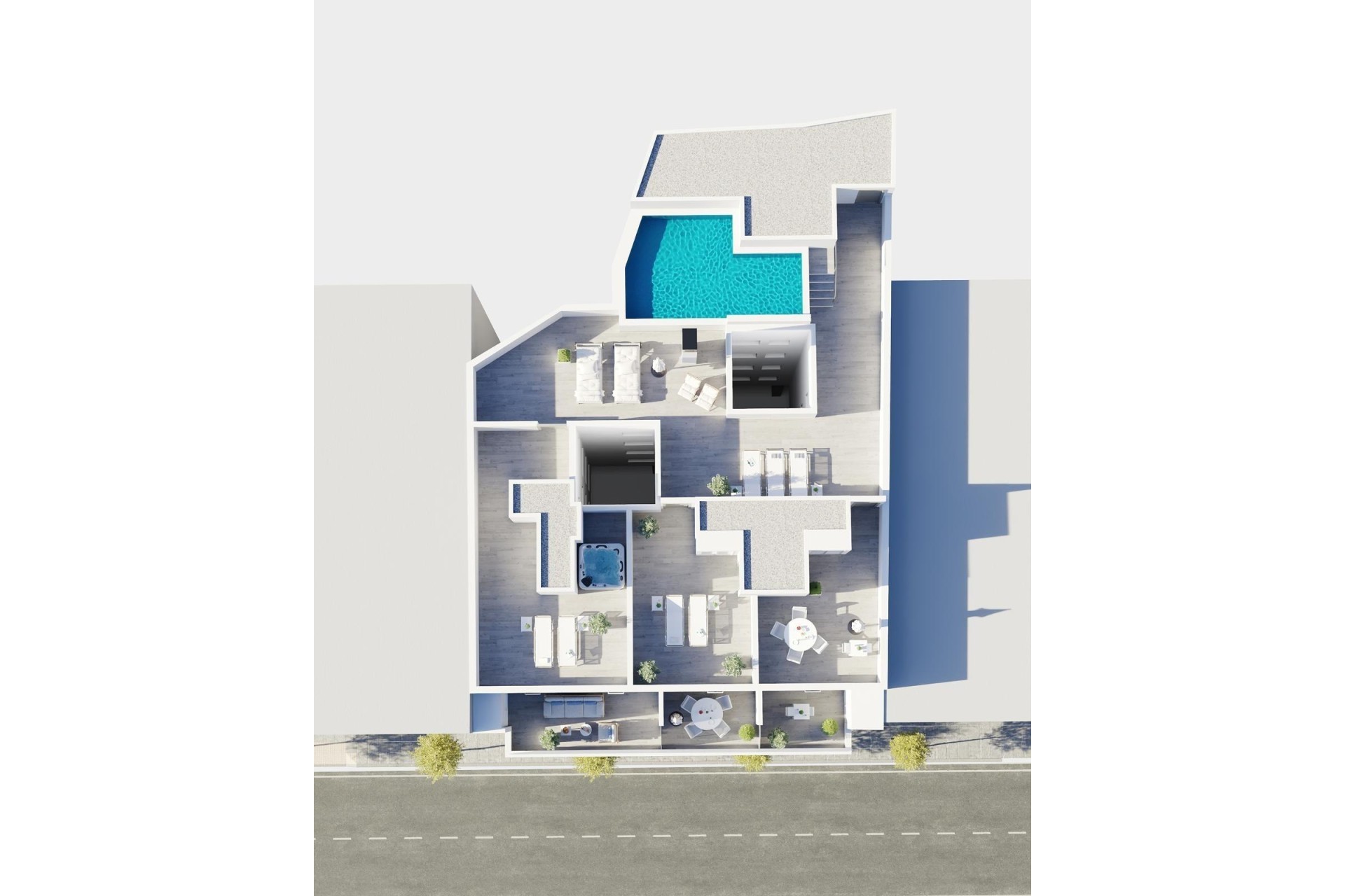 Nouvelle construction - Attique - Torrevieja - Centro