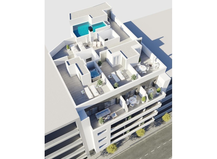 Nouvelle construction - Attique - Torrevieja - Centro