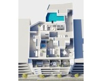 Nouvelle construction - Attique - Torrevieja - Centro