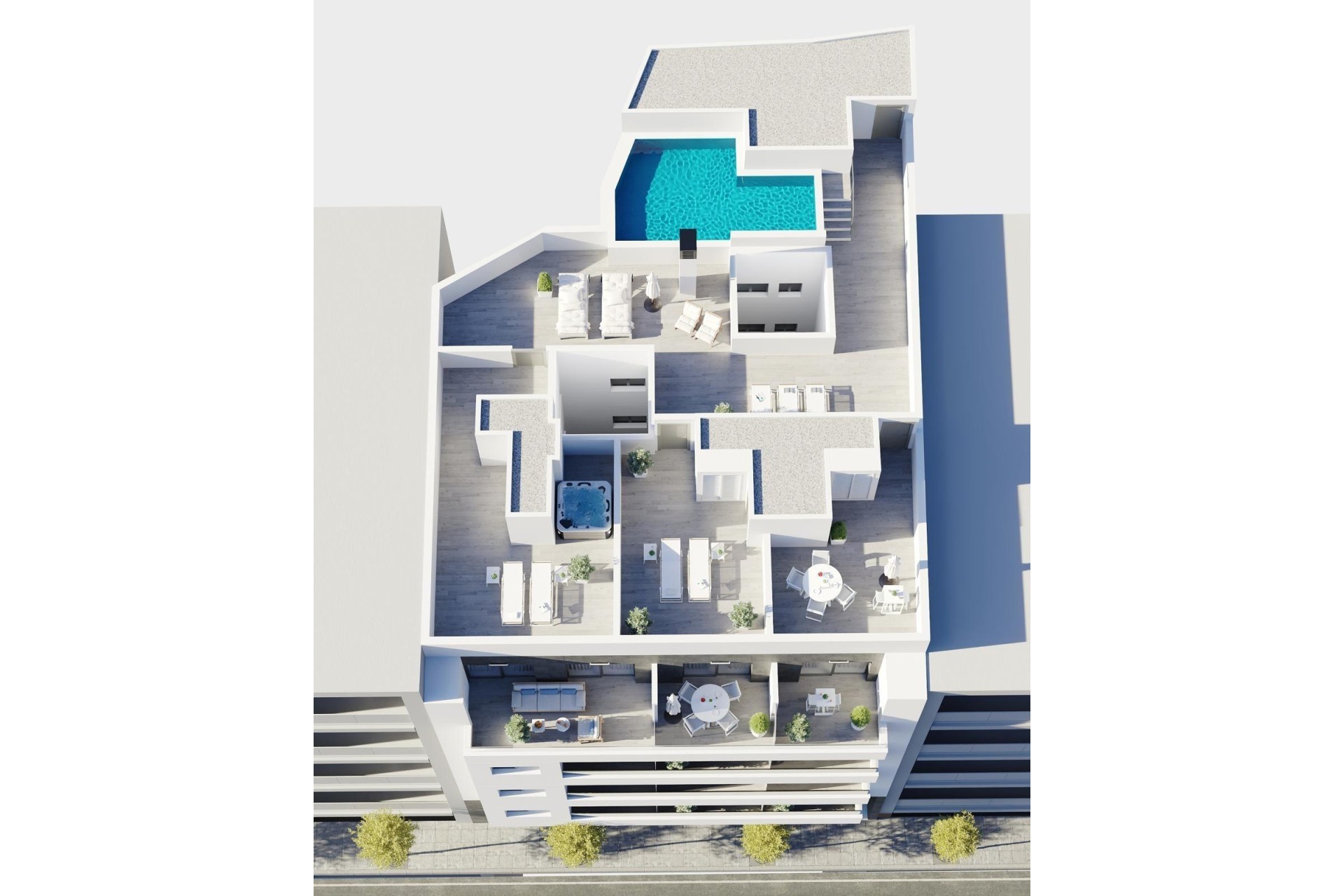 Nouvelle construction - Attique - Torrevieja - Centro