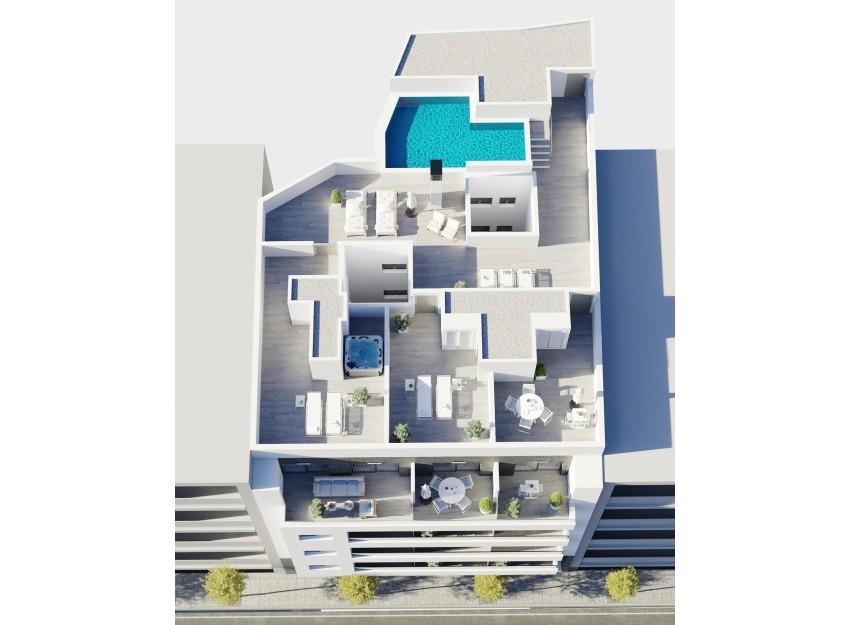 Nouvelle construction - Attique - Torrevieja - Centro