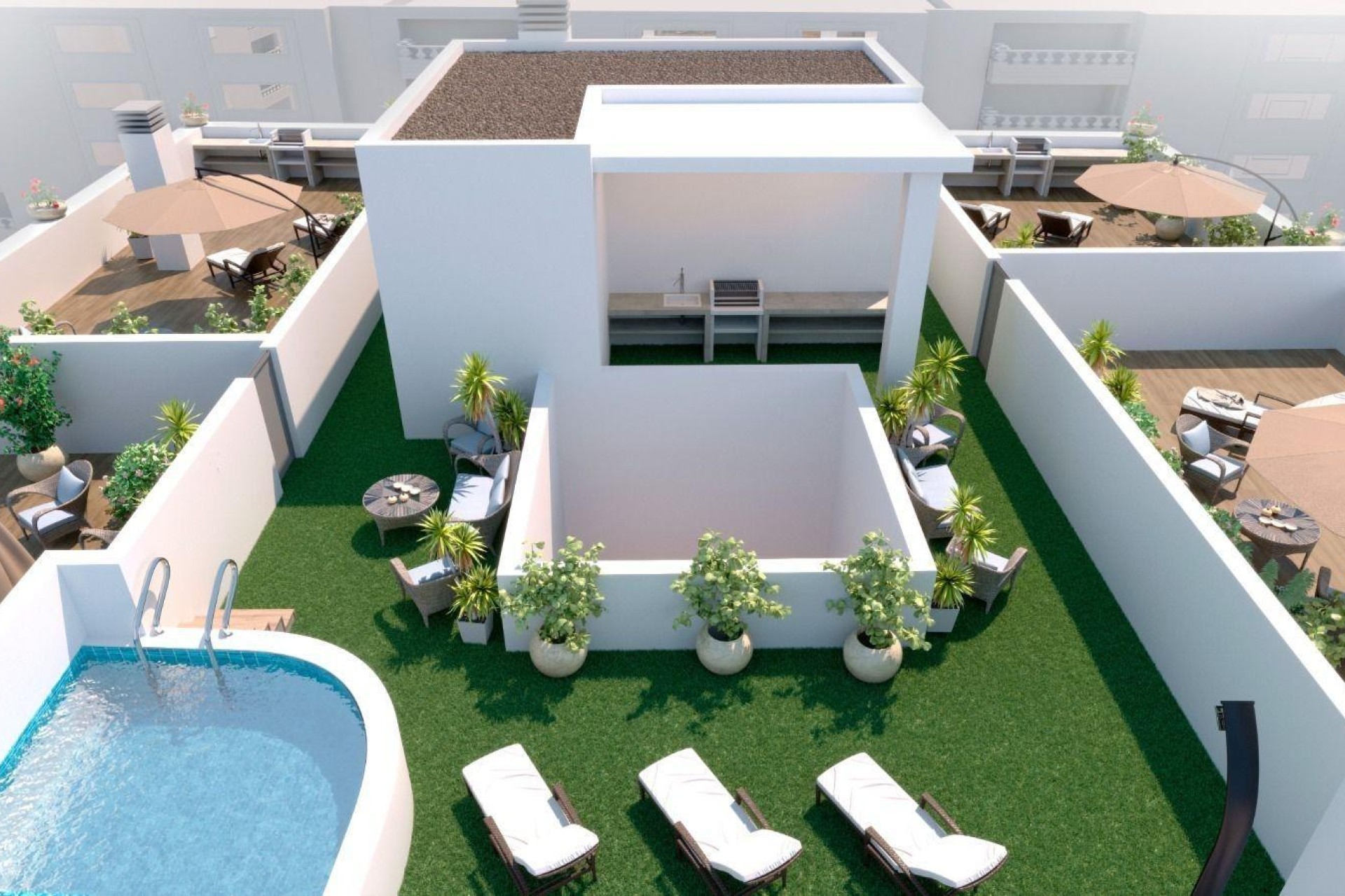 Nouvelle construction - Attique - Torrevieja - Parque de las Naciones