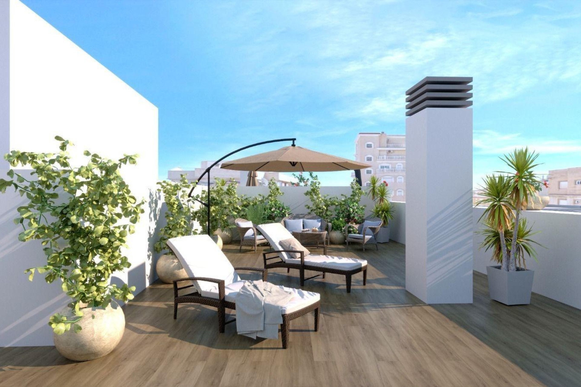 Nouvelle construction - Attique - Torrevieja - Parque de las Naciones