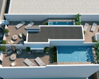 Nouvelle construction - Attique - Torrevieja - Playa de El Cura