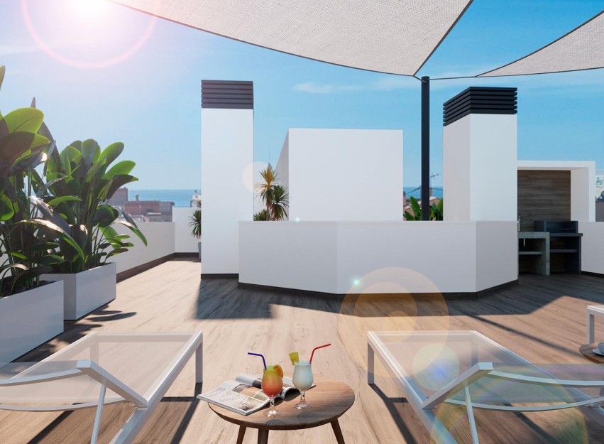 Nouvelle construction - Attique - Torrevieja - Playa de El Cura