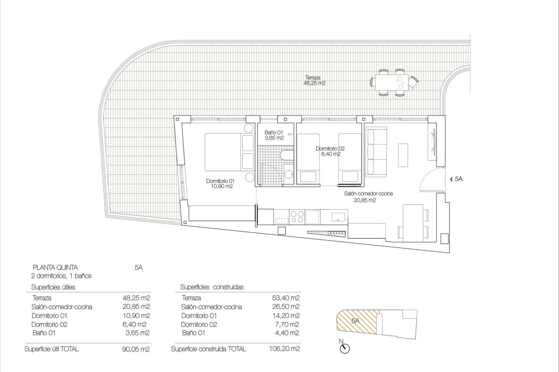 Nouvelle construction - Attique - Torrevieja - Playa de los Locos