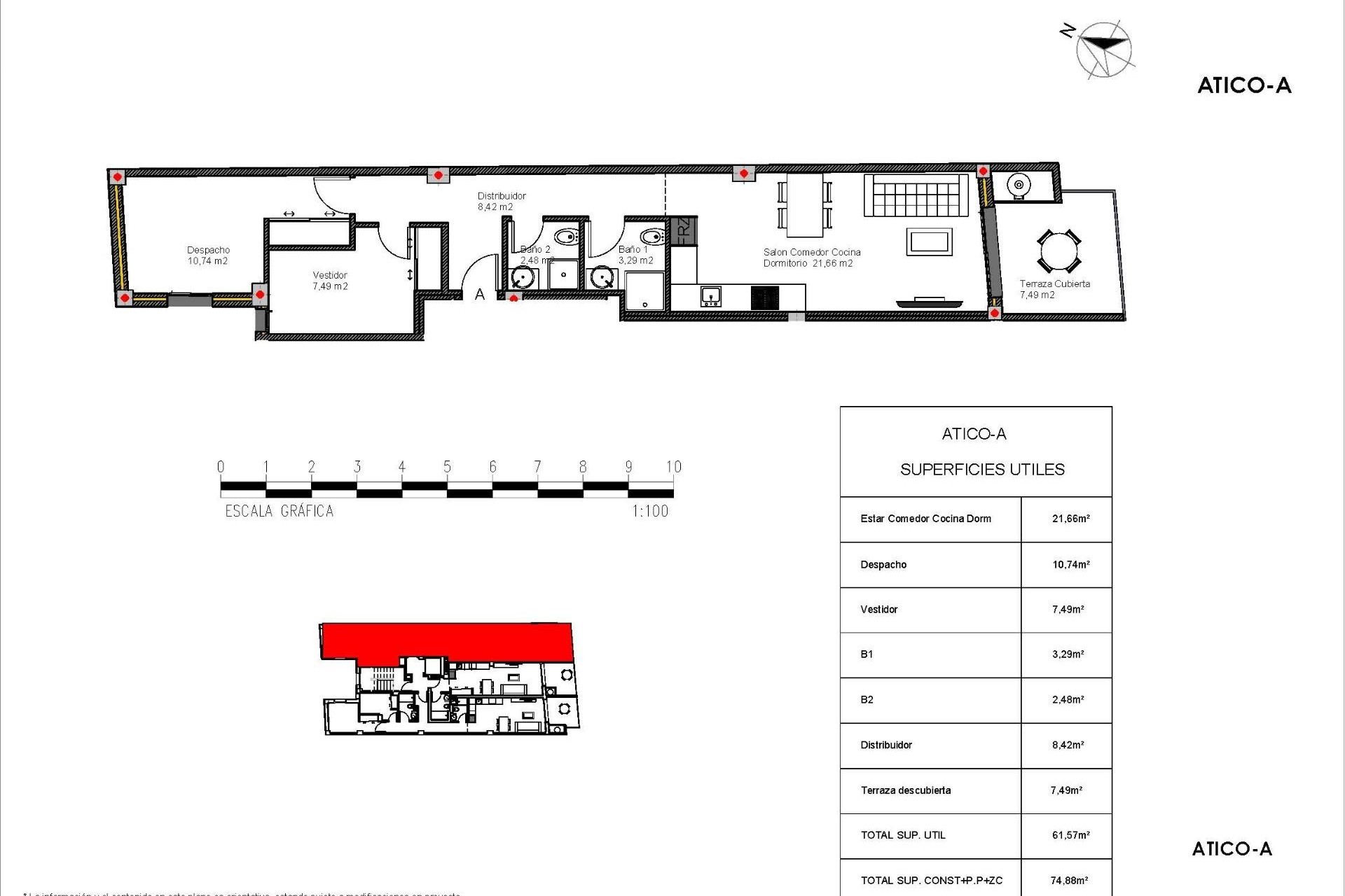 Nouvelle construction - Attique - Torrevieja - Playa de los Locos
