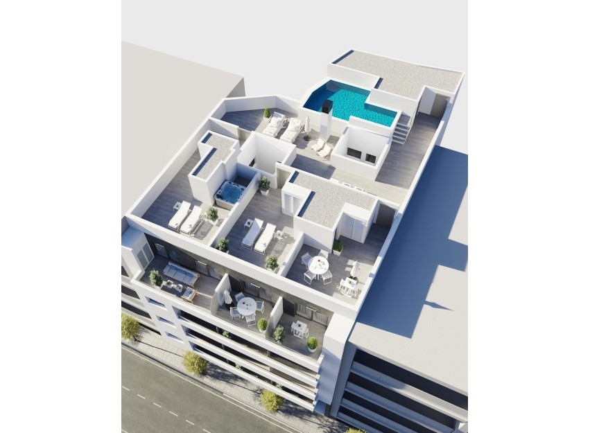 Nouvelle construction - Attique - Torrevieja