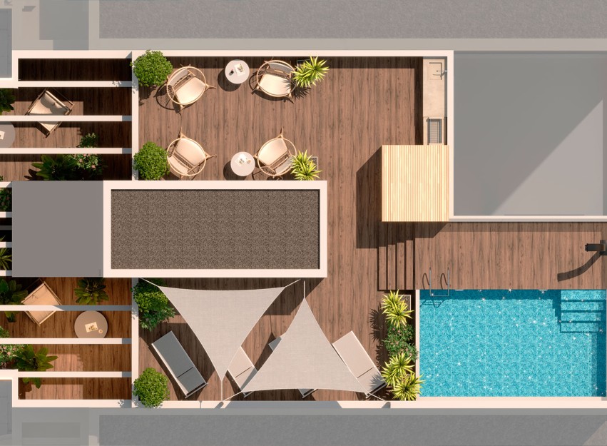 Nouvelle construction - Attique - Torrevieja