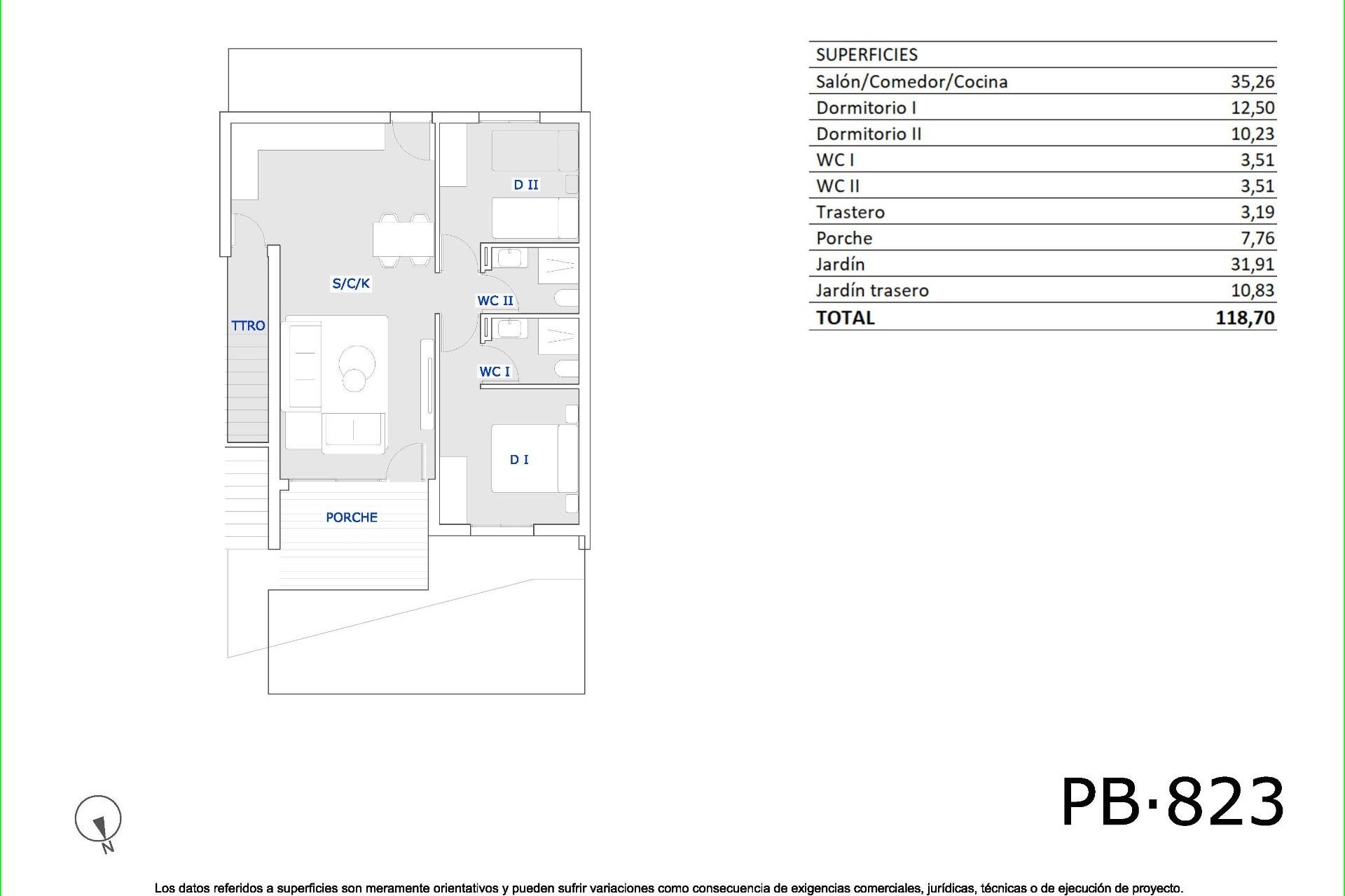 Nouvelle construction - Bungalow - San Miguel de Salinas - Pueblo