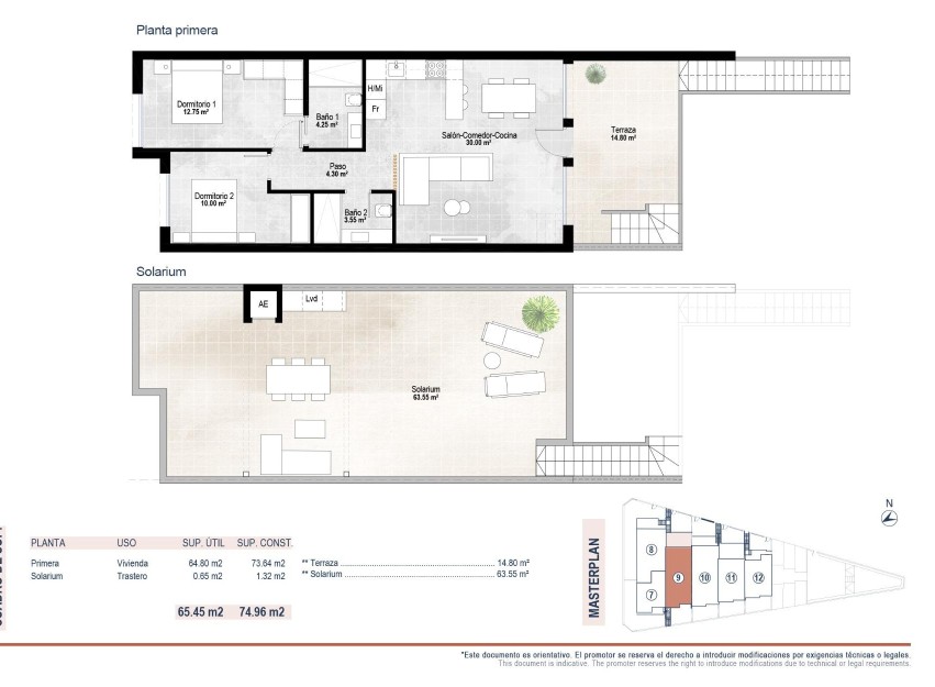 Nouvelle construction - Bungalow - San Pedro del Pinatar - Pueblo