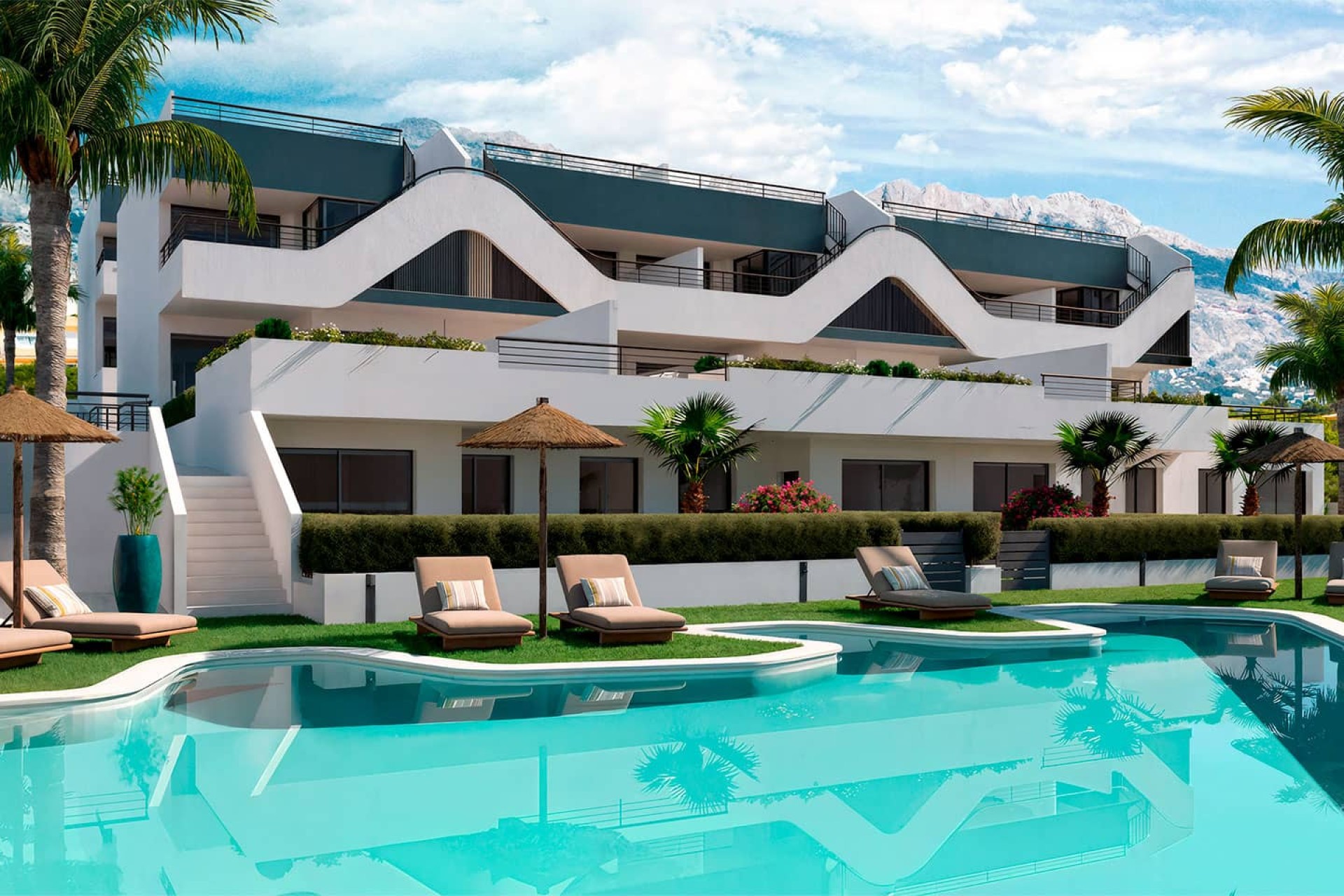 Nouvelle construction - low-bungalow - Alfaz del Pi