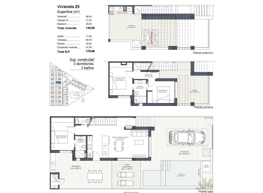 Nouvelle construction - Quad House - Los Alcázares - Serena Golf
