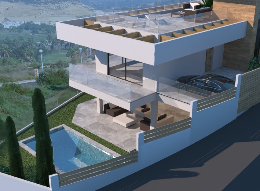 Nouvelle construction - terraced - Ciudad Quesada