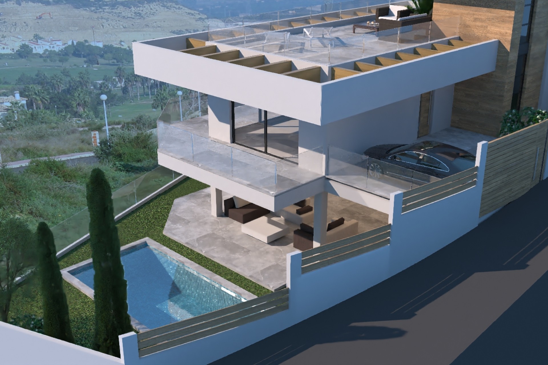 Nouvelle construction - terraced - Ciudad Quesada