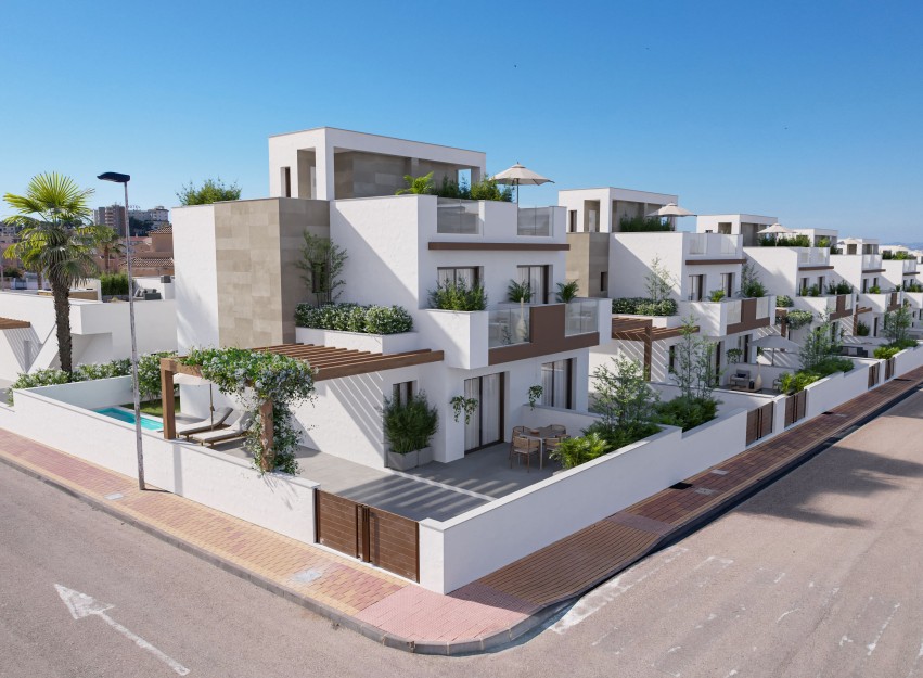 Nouvelle construction - terraced - Mazarrón