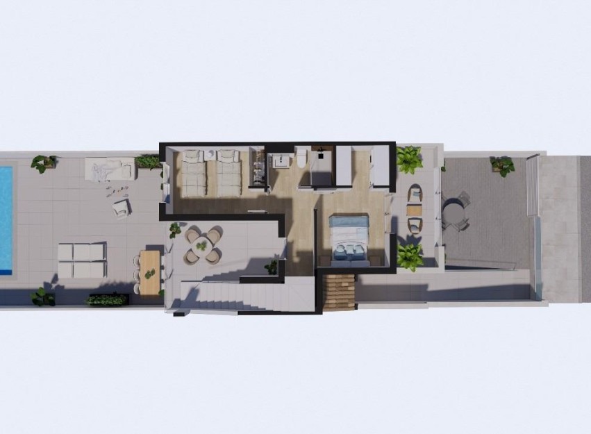 Nouvelle construction - Town House - Los Alcázares - Serena Golf