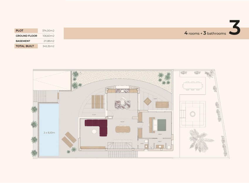 Nouvelle construction - Villa - Algorfa - La Finca Golf