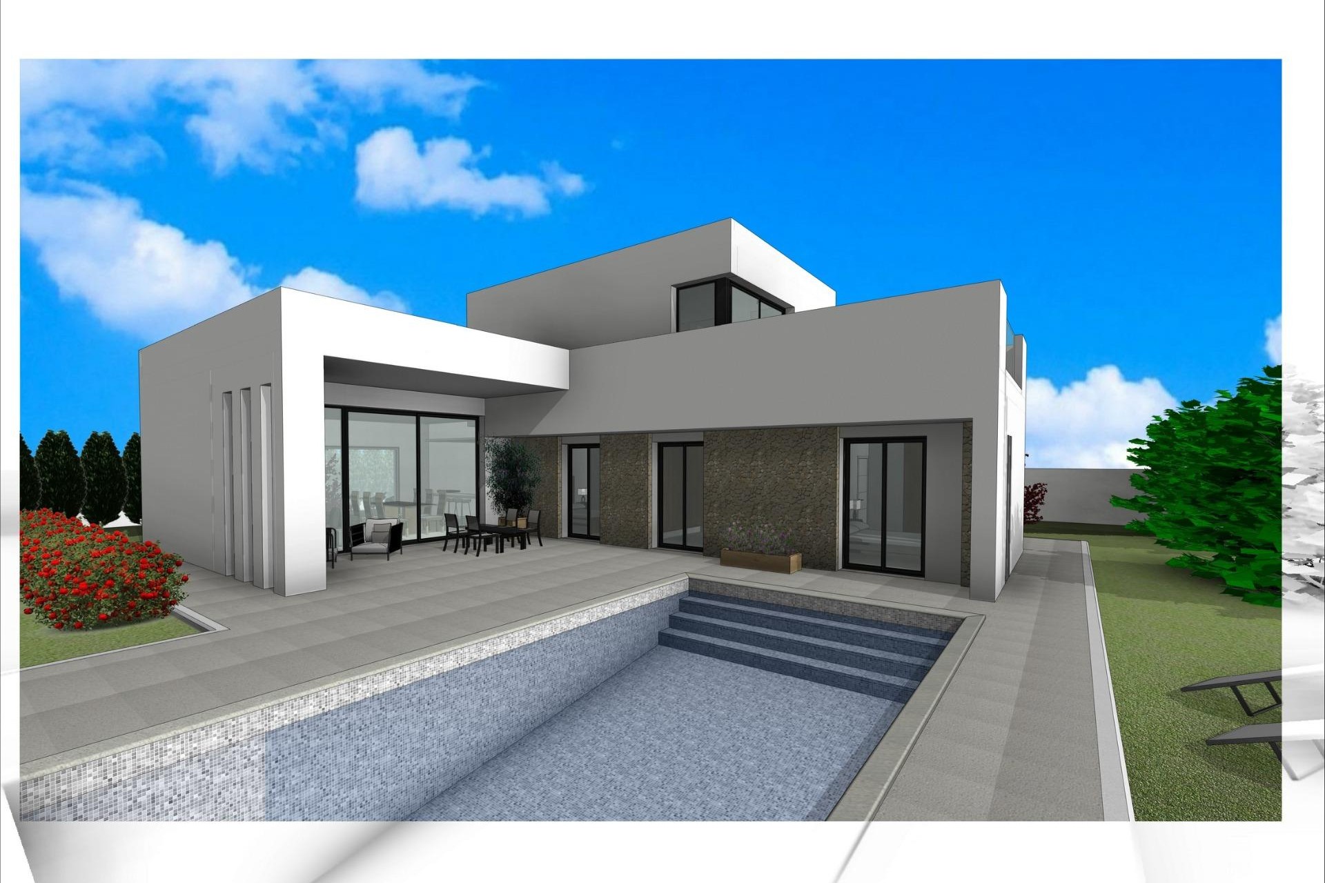 Nouvelle construction - Villa - Aspe - Poligono 19