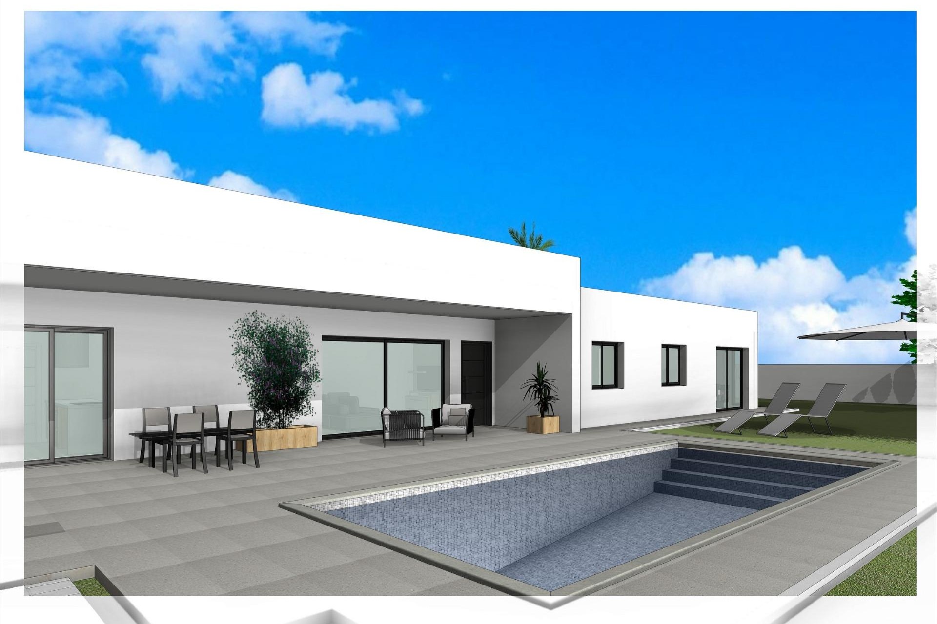 Nouvelle construction - Villa - Aspe - Poligono 19