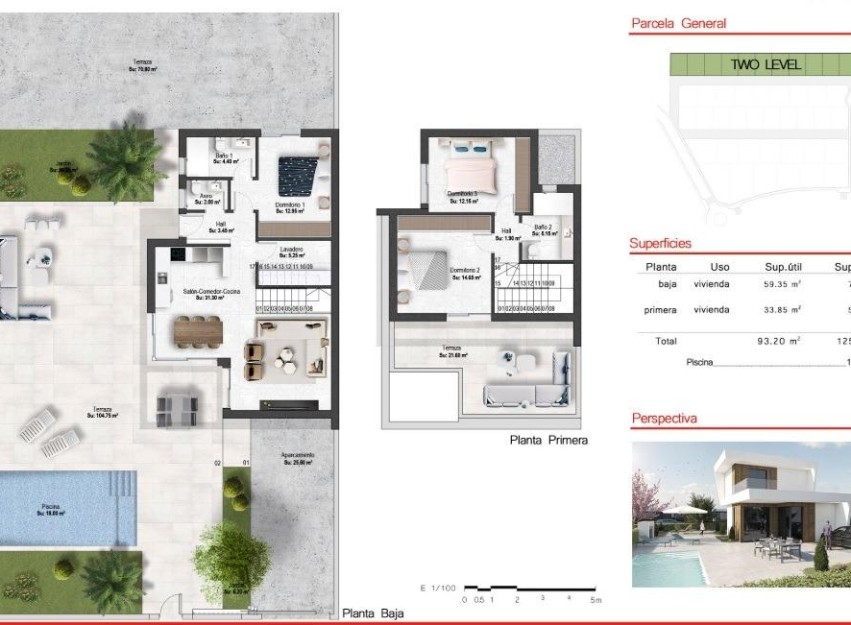 Nouvelle construction - Villa - Baños y Mendigo - Altaona Golf