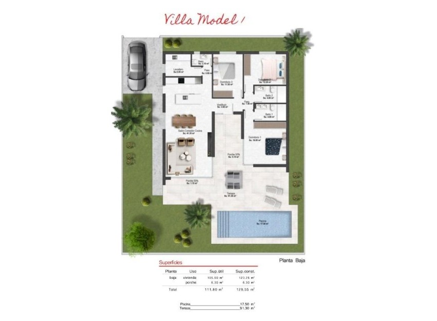 Nouvelle construction - Villa - Baños y Mendigo - Altaona Golf