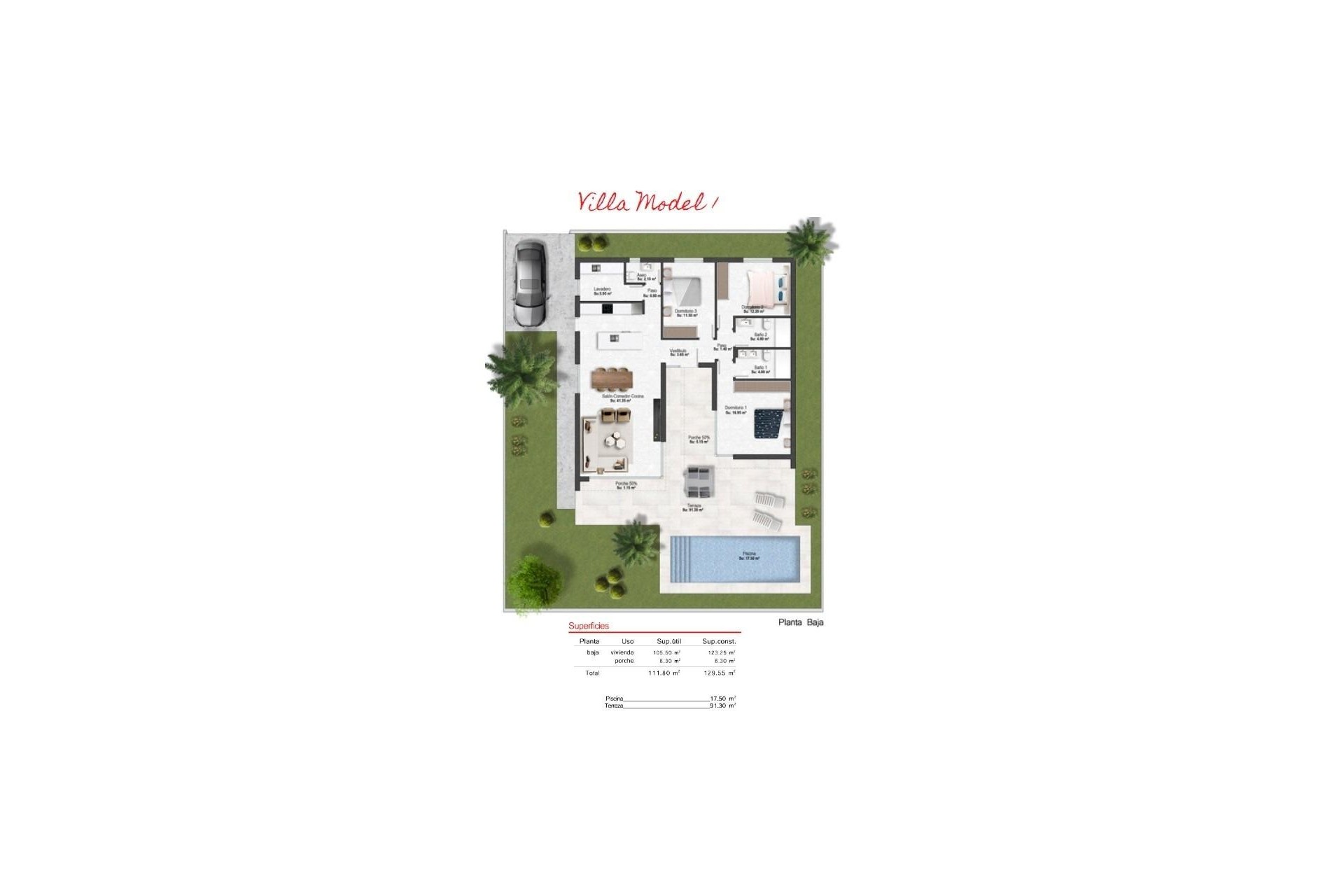 Nouvelle construction - Villa - Baños y Mendigo - Altaona Golf