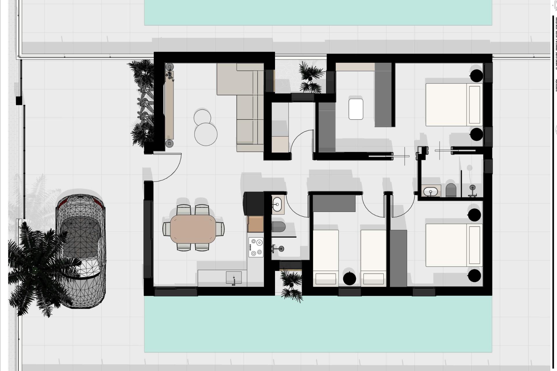 Nouvelle construction - Villa - Benijofar - Urb. Monteazul