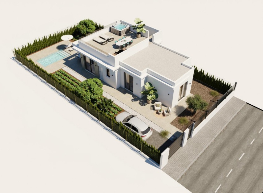 Nouvelle construction - Villa - Fuente Alamo - Hacienda Del Álamo Golf