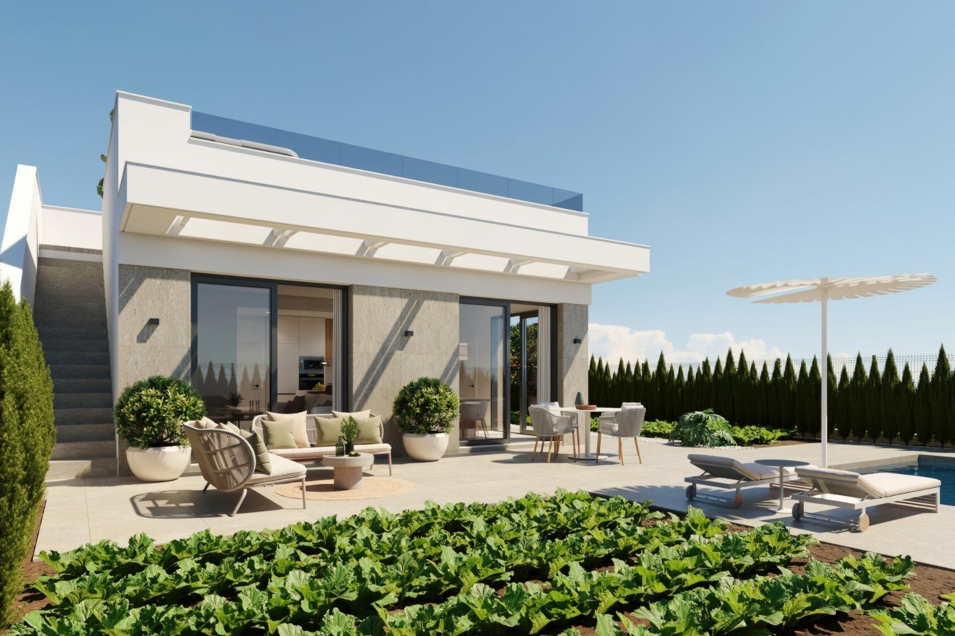 Nouvelle construction - Villa - Fuente Alamo - Hacienda Del Álamo Golf