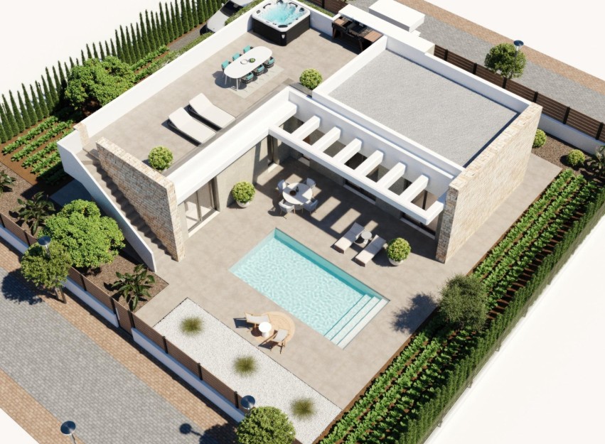 Nouvelle construction - Villa - Fuente Alamo - Hacienda del Alamo