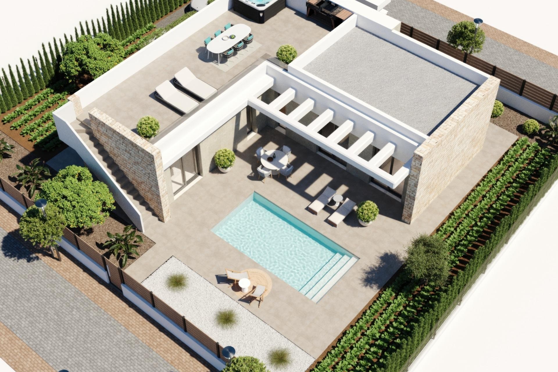 Nouvelle construction - Villa - Fuente Alamo - Hacienda del Alamo