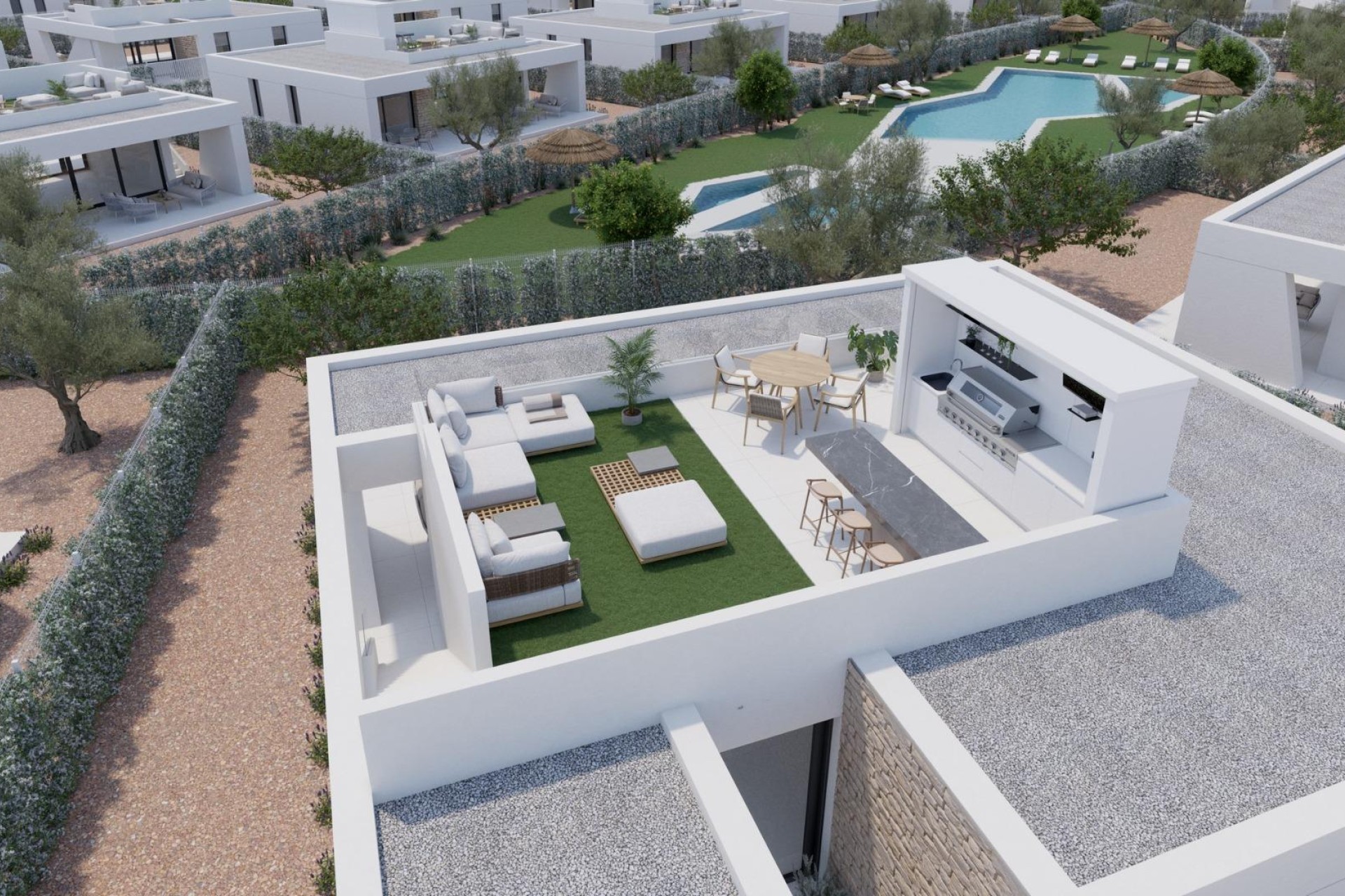 Nouvelle construction - Villa - Fuente Alamo - Hacienda del Alamo